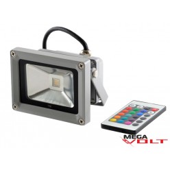 Светодиодный прожектор COB RGB 10W 220V IP65 (Gray)