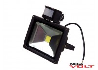 Светодиодный прожектор COB 20W 220V IP65 (Black) with MS