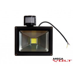 Светодиодный прожектор COB 20W 220V IP65 (Black) with MS