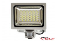 Светодиодный прожектор SMD 30W 220V IP65 (Gray) premium with MS