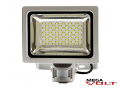 Светодиодный прожектор SMD 30W 220V IP65 (Gray) premium с датчиком движения
