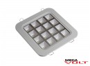 Встраиваемый светодиодный светильник 16W Downlight (square)