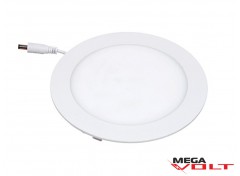 Встраиваемый светодиодный светильник 12W slim (round)