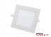 Встраиваемый светодиодный светильник 12W slim (square)