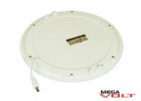 Встраиваемый светодиодный светильник 18W slim (round)