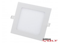 Встраиваемый светодиодный светильник 24W slim (square)