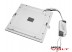 Встраиваемый светодиодный светильник 24W slim (square)