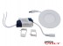 Встраиваемый светодиодный светильник 3W slim (round)