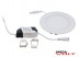 Встраиваемый светодиодный светильник 6W slim (round)