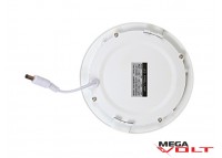 Встраиваемый светодиодный светильник 9W slim (round)