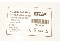 Світлодіодна стрічка ESTAR SMD 2216/266 (IP20) premium 24V нейтральна біла (3800-4300К)