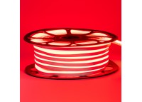 Led неон 12В красный 8х16 пвх smd2835 120LED/m 6W IP65 , 1м