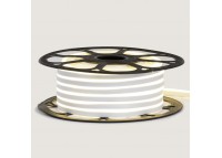 Led неон 12В белый 8х16 пвх smd2835 120LED/m 6W IP65 , 1м