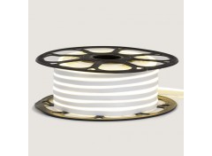 Led неон 12В белый 8х16 пвх smd2835 120LED/m 6W IP65 , 1м