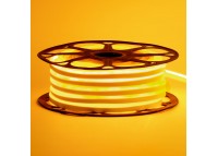 Неоновая лента светодиодная желтая 12V 6х12 AVT-smd2835 120LED/м 11 Вт/м IP65