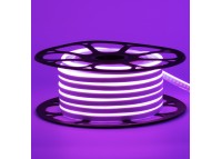 Led неон 12В фиолетовый 8х16 пвх smd2835 120LED/m 6W IP65 , 1м