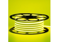 Неоновая лента светодиодная лимонная желтая 12V 6х12 AVT-smd2835 120LED/м 11 Вт/м IP65