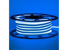 Неоновая лента светодиодная синяя 12V 6х12 AVT-smd2835 120LED/м 11 Вт/м IP65
