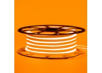 Led неон 12В оранжевый 8х16 пвх smd2835 120LED/m 6W IP65 , 1м