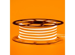Led неон 12В оранжевый 8х16 пвх smd2835 120LED/m 6W IP65 , 1м