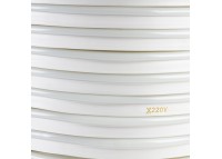 Led неон 220В белый AVT smd2835 120LED/m 7W IP65 , 1м