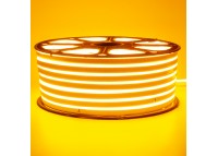 Led неон 220В желтый smd2835 120LED/m 12W IP65 , 1м