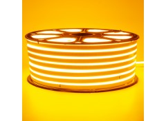 Led неон 220В желтый smd2835 120LED/m 12W IP65 , 1м