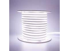 Led неон 220В белый AVT smd2835 120LED/m 7W IP65 , 1м