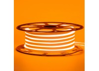 Led неон 220В оранжевый AVT-1 smd2835 120LED/m 7W IP65 , 1м