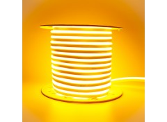 Led неон 220В желтый AVT smd2835 120LED/m 7W IP65 , 1м