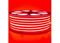 Led неон 220В красный smd2835 120LED/m 12W IP65 , 1м