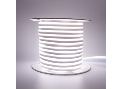 Led неон 220В нейтральный белый AVT smd2835 120LED/m 7W IP65 , 1м