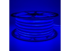 Led неон 220В синий smd2835 120LED/m 12W IP65 , 1м