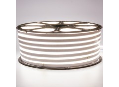 Led неон 220В белый smd2835 120LED/m 12W IP65 , 1м