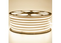 Led неон 220В белый теплый smd2835 120LED/m 12W IP65 , 1м