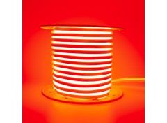 Led неон 220В красный AVT smd2835 120LED/m 7W IP65 , 1м