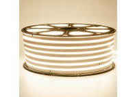 Led неон AVT 220В белый теплый 8х16 smd2835 120LED/m 7W IP65 , 1м
