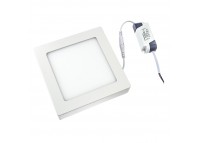 Led светильник накладной 24Вт пластик 4000К квадратный IP20