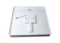 Светодиодный светильник 48 Вт накладной квадратный 5000К IP65 Silver