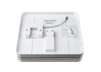 Светодиодный светильник 24 Вт накладной квадратный 5000К IP65 Silver