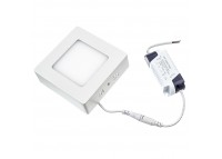 Led светильник накладной 6Вт 4000К квадратный IP20