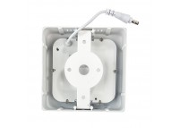 Led светильник накладной 6Вт 4000К квадратный IP20