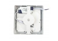 Led светильник накладной (Премиум) 18Вт 4000К квадратный IP20