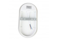 Led светильник накладной Datex ЖКХ 20Вт 5000К овал IP65