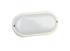 Led светильник накладной ЖКХ 12Вт 6000К овал IP65