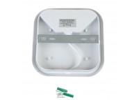 Led светильник накладной Datex ЖКХ 15Вт 5000К квадрат IP65