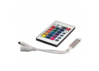 Контроллер RGB мини 6А 72 Вт (IR 24 кнопки)