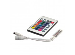 Контроллер RGB мини 6А 72 Вт (IR 24 кнопки)