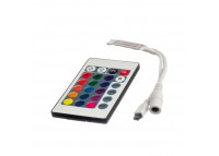 Контроллер RGB мини 6А 72 Вт (IR 24 кнопки)