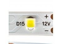 Led лента 12В теплая белая AVT smd2835 60LED/m IP20, 1м
